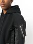 Sacai Hoodie met rits Zwart - Thumbnail 5