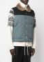 Sacai Jack met lammy kraag Grijs - Thumbnail 3