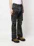 Sacai Jeans met logopatroon Zwart - Thumbnail 3