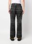 Sacai Jeans met logopatroon Zwart - Thumbnail 4