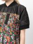 Sacai Midi-jurk met bloemenprint Zwart - Thumbnail 5