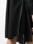 Sacai Mini-blousejurk met rits Zwart - Thumbnail 5
