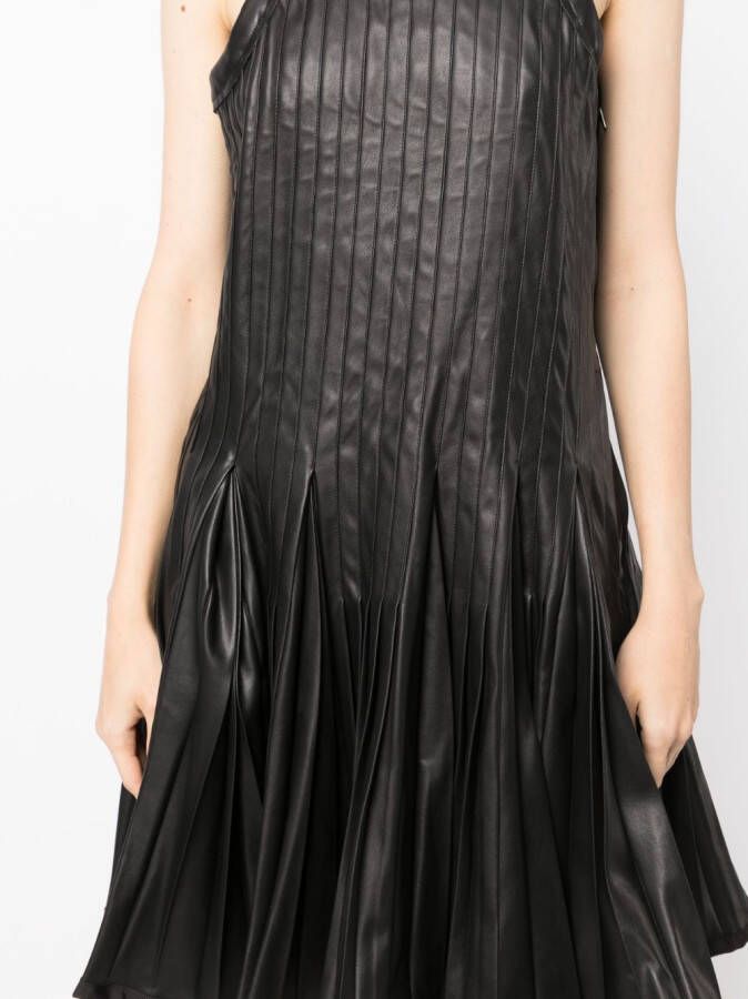 sacai Mouwloze jurk Zwart