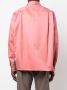 Sacai Overhemd met contrasterend vlak Roze - Thumbnail 4