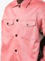 Sacai Overhemd met contrasterend vlak Roze - Thumbnail 5