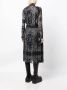 Sacai Midi-jurk met paisley-print Blauw - Thumbnail 4