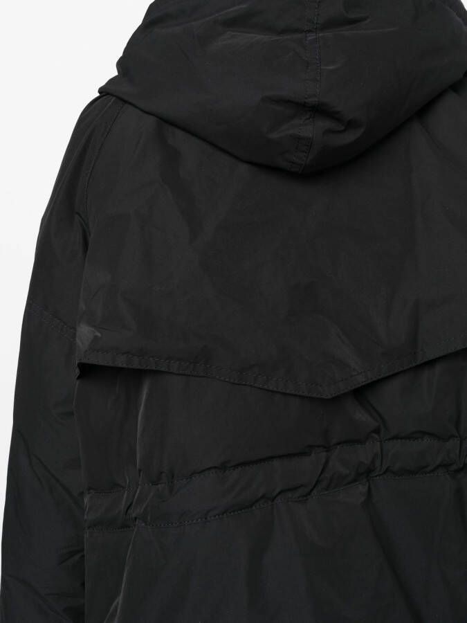 sacai Parka met rits Zwart