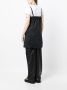 Sacai Mini-jurk met krijtstreep Zwart - Thumbnail 4