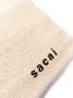 Sacai Shopper met geborduurd logo Beige - Thumbnail 3