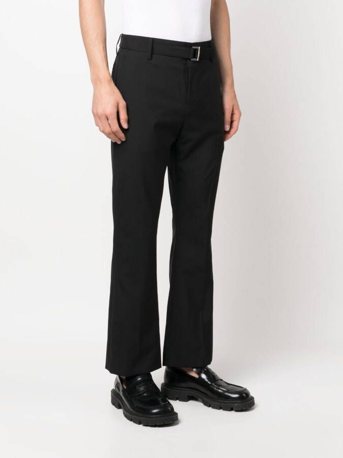 sacai Straight pantalon Zwart