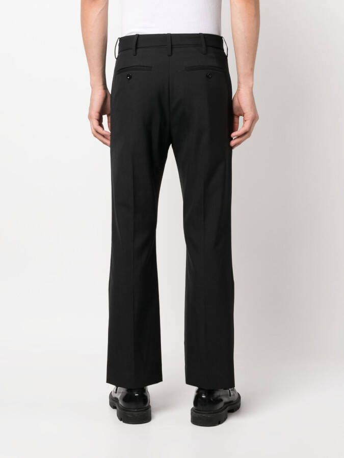 sacai Straight pantalon Zwart
