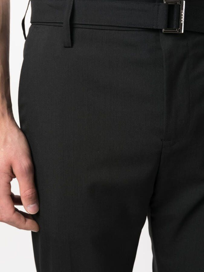 sacai Straight pantalon Zwart