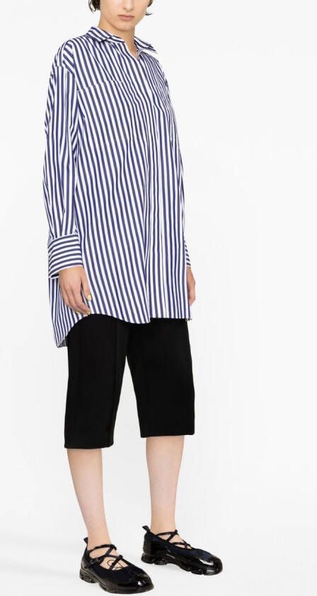 sacai Gestreepte blouse Blauw