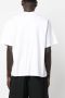 Sacai T-shirt met geborduurd logo Wit - Thumbnail 4