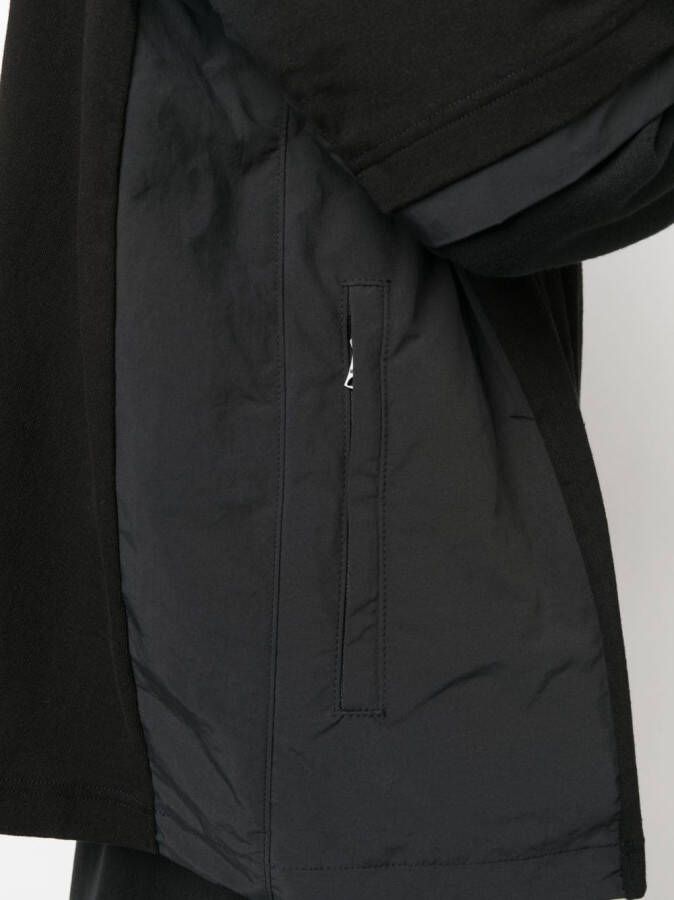 sacai T-shirt met gelaagd detail Zwart