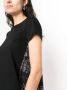 Sacai T-shirt met paisley-print Zwart - Thumbnail 5