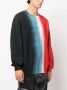 Sacai Sweater met tie-dye print Zwart - Thumbnail 3