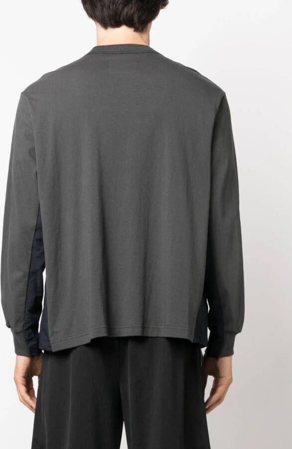 sacai Trui met opgestikte zak Grijs