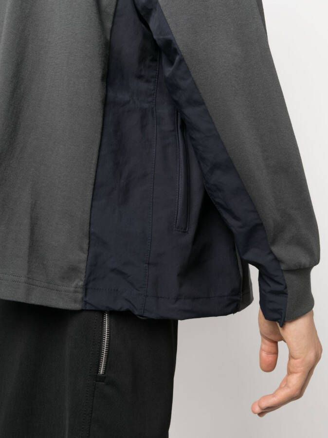 sacai Trui met opgestikte zak Grijs