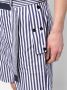 Sacai Gestreepte shorts Wit - Thumbnail 5