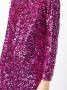 Sachin & Babi Mini-jurk verfraaid met pailletten Roze - Thumbnail 5
