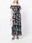 Sachin & Babi Maxi-jurk met bloemenprint Blauw - Thumbnail 2
