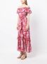 Sachin & Babi Maxi-jurk met bloemenprint Paars - Thumbnail 3