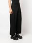 SAGE NATION box-pleat wide-leg trousers Zwart - Thumbnail 3