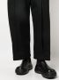 SAGE NATION box-pleat wide-leg trousers Zwart - Thumbnail 5