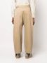 SAGE NATION Broek met wijde pijpen Beige - Thumbnail 4