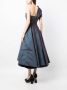 Saiid Kobeisy Asymmetrische jurk Blauw - Thumbnail 4