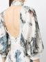 Saiid Kobeisy Jurk met pailletten Blauw - Thumbnail 5