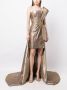 Saiid Kobeisy Mini-jurk met metallic-effect Goud - Thumbnail 2
