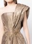 Saiid Kobeisy Mini-jurk met metallic-effect Goud - Thumbnail 5