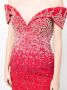 Saiid Kobeisy Off-shoulder jurk Rood - Thumbnail 5