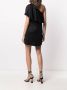 Saint Laurent Asymmetrische jurk Zwart - Thumbnail 4
