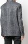 Saint Laurent Blazer met dubbele rij knopen Grijs - Thumbnail 4