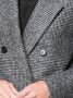 Saint Laurent Blazer met dubbele rij knopen Grijs - Thumbnail 5