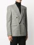 Saint Laurent Blazer met enkele rij knopen Beige - Thumbnail 3