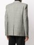 Saint Laurent Blazer met enkele rij knopen Beige - Thumbnail 4