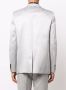 Saint Laurent Blazer met enkele rij knopen Grijs - Thumbnail 4
