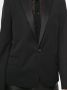 Saint Laurent Blazer met enkele rij knopen Zwart - Thumbnail 5