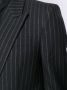 Saint Laurent Blazer met metallic strepen heren Polyester wol zijde Polyester wol gemetalliseerd polyester 48 Zwart - Thumbnail 5