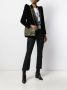 Saint Laurent Blazer met oversized schouders Zwart - Thumbnail 2
