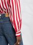 Saint Laurent Blouse met krijtstreep Rood - Thumbnail 3