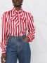 Saint Laurent Blouse met krijtstreep Rood - Thumbnail 5