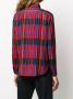 Saint Laurent Blouse met tartan ruit Rood - Thumbnail 4