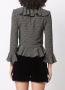 Saint Laurent Blouse met stippen Zwart - Thumbnail 4