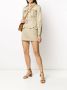Saint Laurent Blousejurk met veter detail Beige - Thumbnail 2
