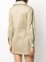 Saint Laurent Blousejurk met veter detail Beige - Thumbnail 4